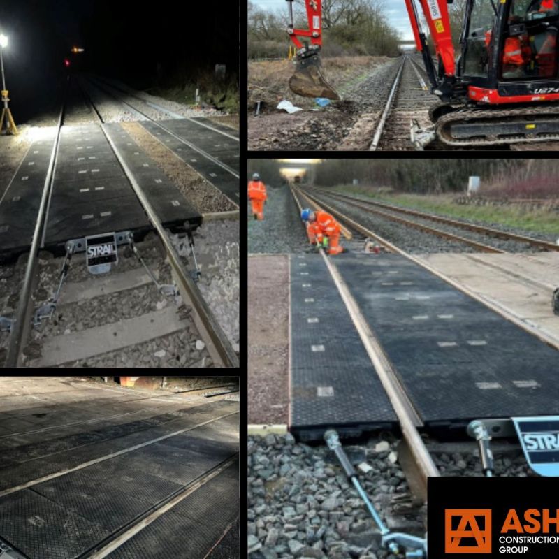 Ashstead Level Crossing - ASH Construction Group Ltd Project